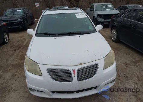 2005 Pontiac Vibe из США, поврежденный, VIN 5Y2SL63845Z438723